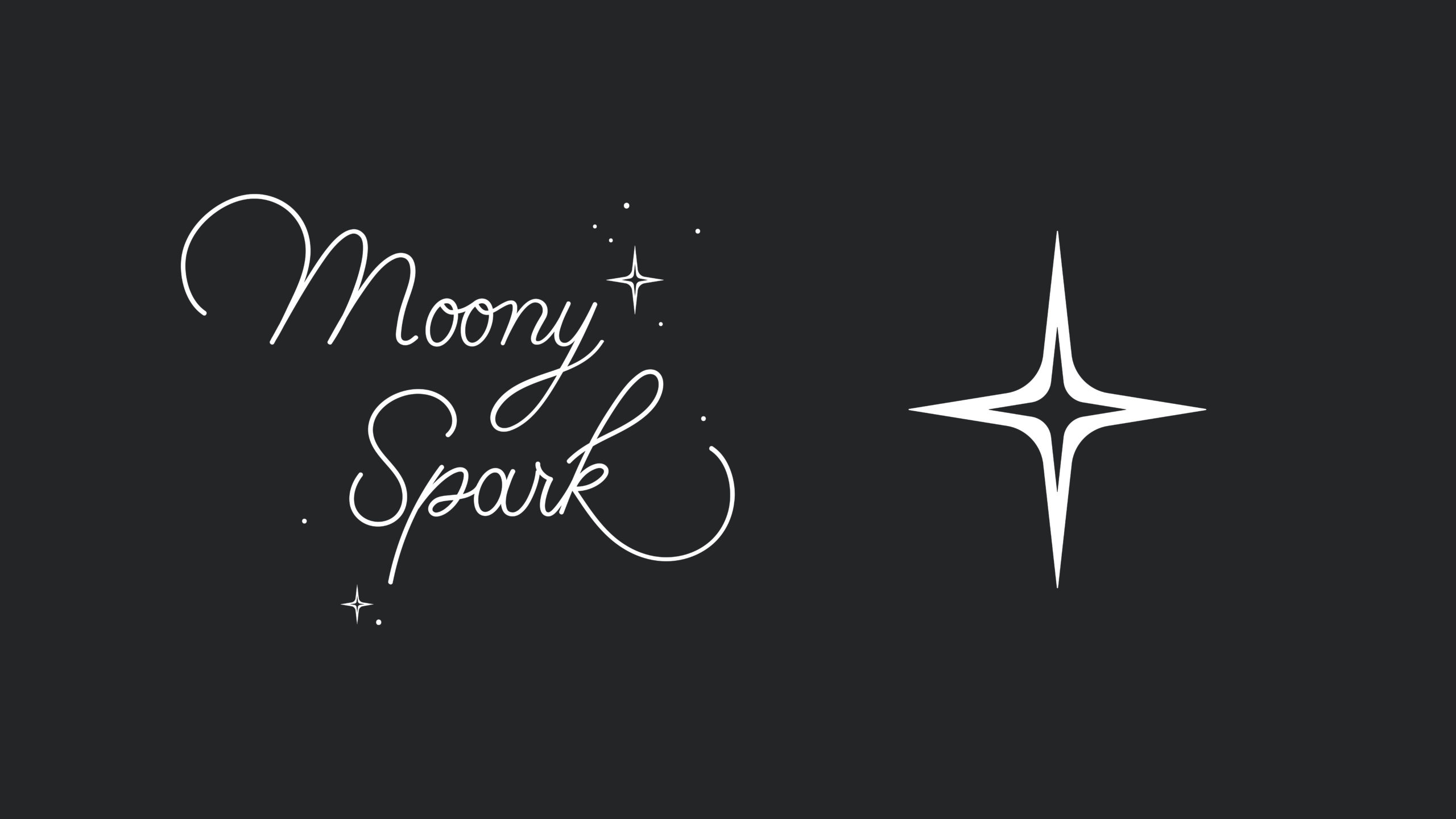 Logo et symbole de la marque Moony Spark