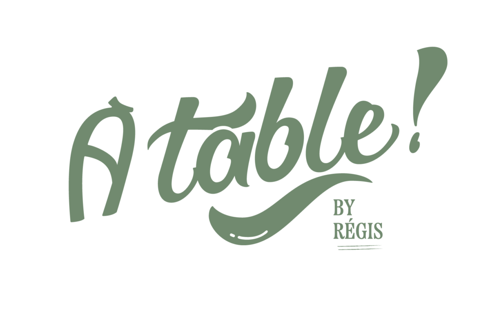Création du logo pour A table by régis, Kahlie, Nantes